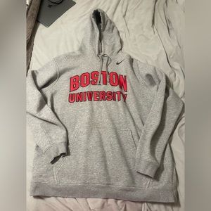 Nike size XL Boston university sweatshirt barely worm